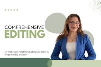 comprehensively edit your book