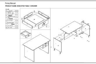 create furniture technical and manufacturing drawings