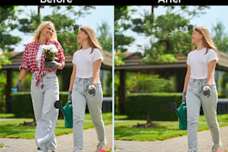 add or remove object from photo any photoshop image editing
