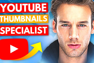 design attractive youtube thumbnails