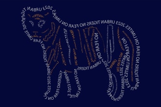 do word cloud art and typographic t shirt design