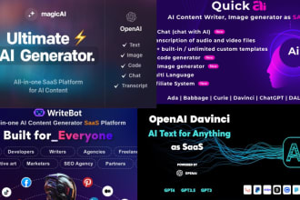 setup magicai quickai openai davinci lmszai writebot ai2pen ai writing assistant