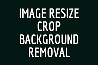 resize bulk images crop picture and background removal