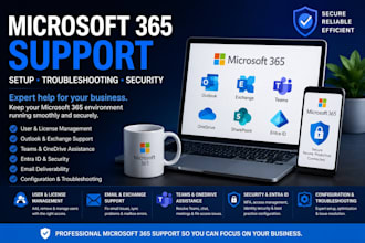 troubleshoot and configure microsoft365 for your business
