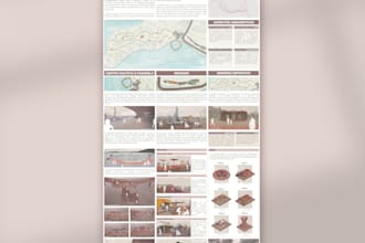 design professional architectural presentation boards