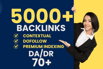 provide high quality contextual seo dofollow backlinks