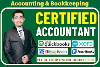 setup, clean up and bookkeeping in xero, quickbooks online and myob with excel