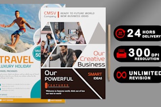 design a flyer, brochure, banner, leaflet, poster, postcards, business card