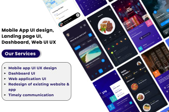 design clean UI UX mobile app with clickable figma prototype