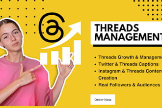manage to grow threads account by instagram for fast organic twitter growth