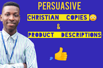 write christian sales copy and christian landing page copy