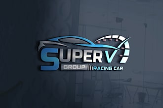 design logo about logistics, trucking, shipping, automotive, car