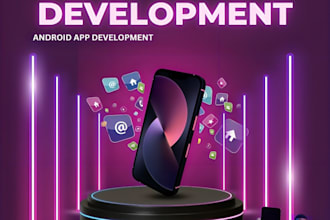 do mobile app development with custom desgin and ui