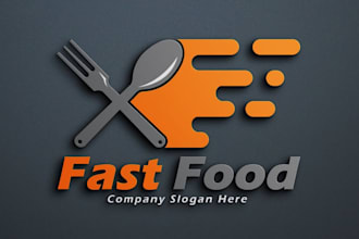 design unique logo about restaurant catering or food brand