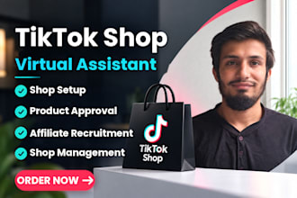 be tiktok shop virtual assistant and tiktok shop manager