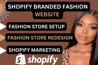 build a responsive couture t shirt fashion store shopify clothing brand website