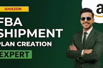 create your amazon fba shipment plan and send inventory to the fba warehouse