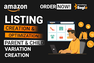 do amazon variation listings, amazon listing creation and optimization