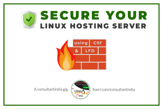 secure linux server using csf