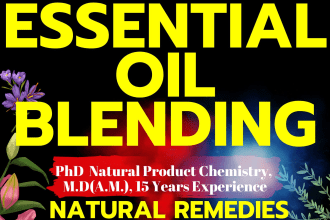 uniquely blend essential oils with testing facility