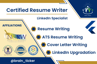 provide professional resume writing service