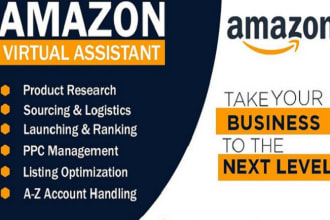 be your expert amazon fba virtual assistant, PPC VA listing expert