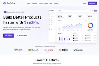 build responsive react js frontend, dashboard and web application