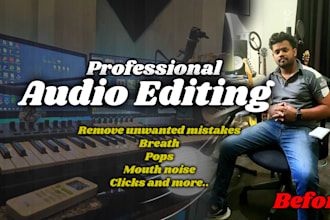professional noise canceling, editing, and mixing services