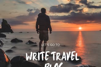write travel blog and articles for you
