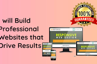 build wordpress, laravel, nextjs websites that drive results