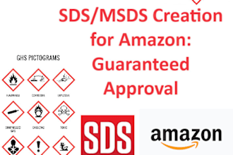 create ghs sds or msds for your chemical product for amazon approval