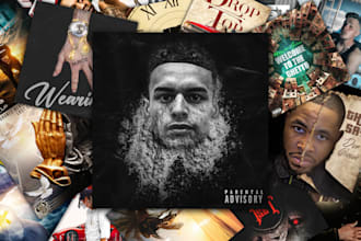 design stunning album cover or mixtape, ep, single cover art