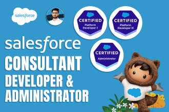 be your salesforce administrator, developer and consultant