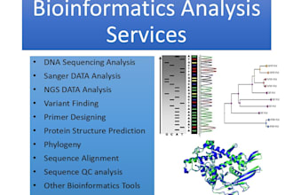 give professional bioinformatics, dna sequencing and protein analysis services