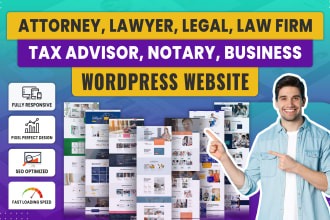 do attorney, lawyer, legal, law firm, services notary business wordpress website