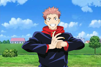 draw anime style, fanart, or original character