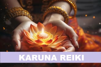 do a powerful distant karuna reiki healing session
