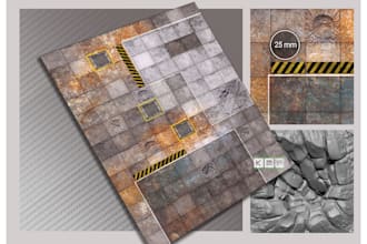 draw warhammer gaming board