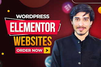 develop a responsive clean and modern wordpress website