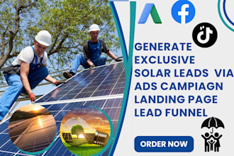 generate exclusive solar leads solar energy solar appointment lead generation