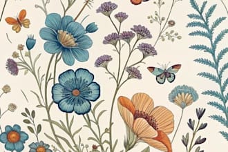 seamless pattern can be used on your website