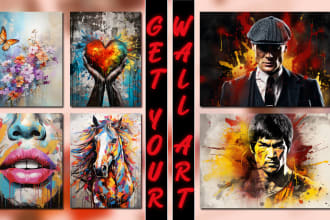 create amazing canvas wall art designs