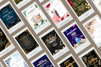 design the perfect invitation for you