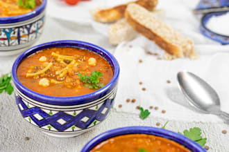 create a short engaging moroccan harira soup recipe tutorial