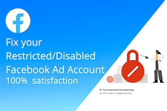 help to fix your restricted or disable ad account issue