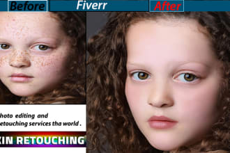 do model retouch, beauty retouch  and any photo retouching