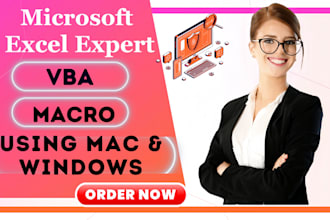 do all of your requisite using excel vba, macro for mac and windows