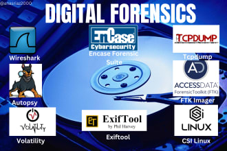 do digital forensics related projects for you