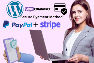 quickly integrate stripe or paypal payment gateway in wordpress website