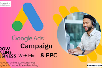 setup and manage your google ads campaign PPC campaign